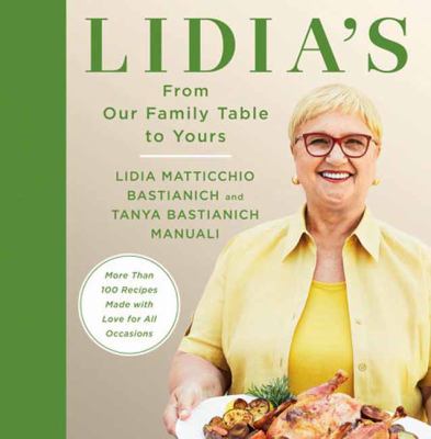 Book cover for Lidia's from our family's table to yours